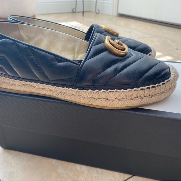 Gucci spadilles in a pristine condition, original box and dust bags - Picture 5 of 8